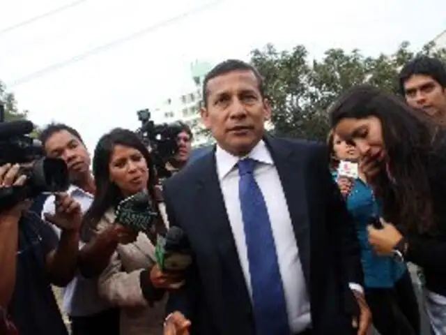 Datum: Aprobación del presidente Ollanta Humala llega al 57 %