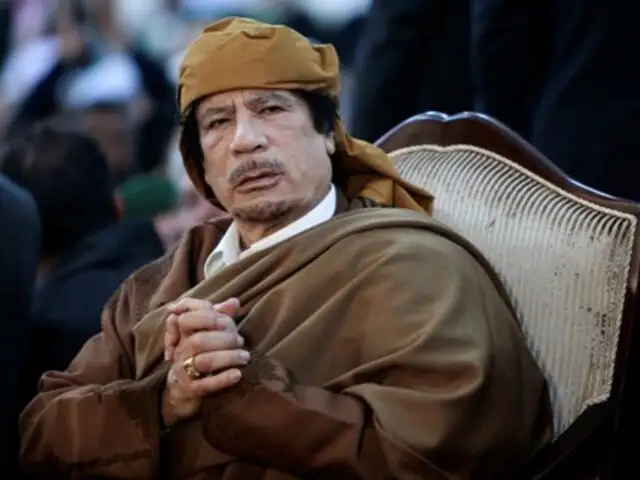 Ofrecen recompensa de US$ 1.7 millones por Muamar Gadafi vivo o muerto