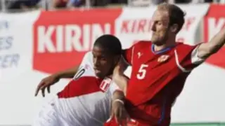 Perú empató 0-0 con la República Checa en la Copa Kirin