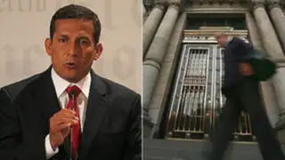Ollanta Humala pide calma al país tras derrumbe de la Bolsa de Valores Lima 