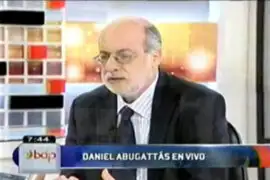 Daniel Abugattás negó que Gana Perú vaya a entregar seis ministerios a Perú Posible