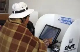 ONPE resalta éxito de Voto electrónico presidencial en segunda vuelta electoral