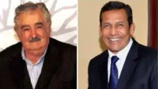 Ollanta Humala se reúne esta mañana con el mandatario de Uruguay José Mujica 