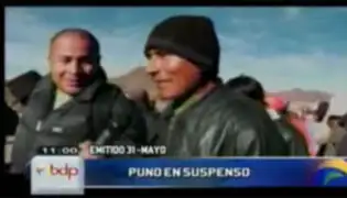 Informe sobre el protagonismo alcanzado por Walter Aduviri durante las últimas protestas en Puno