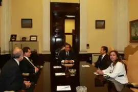 Culminó reunión entre el presidente electo Ollanta Humala y el mandatario en ejercicio Alan García