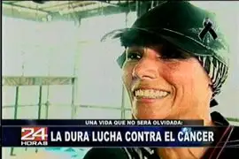 Los últimos años de “Chelita” y su lucha contra el cáncer