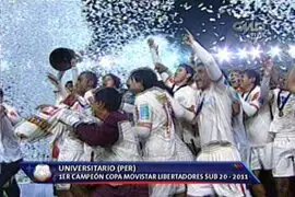 Universitario cumplió el sueño de la Trinchera Norte al ganar la Copa Libertadores Sub 20