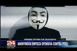 Grupo Anonymous cumplió su amenaza interviniendo al Gobierno y la empresa privada