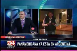 Panamericana está presente en Argentina para seguir a Perú en la Copa América