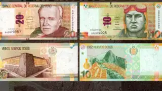 BCR inició la circulación de los nuevos billetes de 10 y 20 soles 