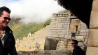 Actor Jim Carrey visitó Machu Picchu