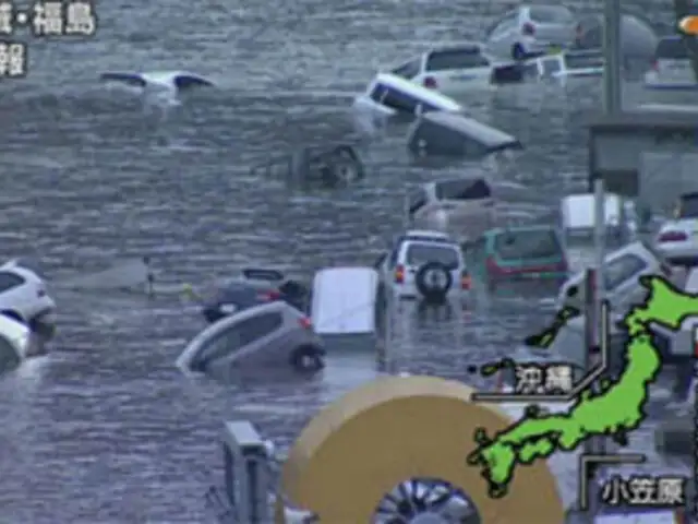 Tsunami en Japón: nuevas e impactantes imágenes de la tragedia del 2011