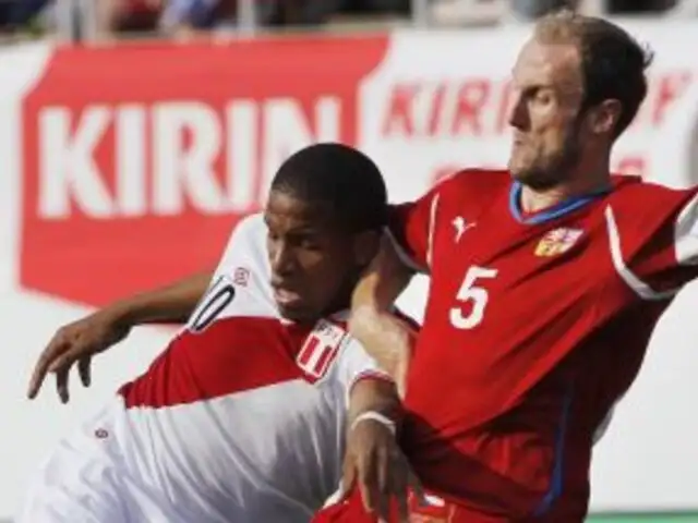 Perú empató 0-0 con la República Checa en la Copa Kirin