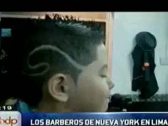 Originales diseños de los "Barberos de Nueva York" causan sensación en Lima