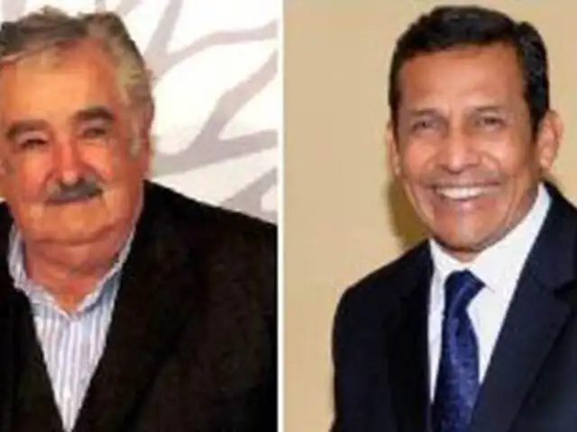 Ollanta Humala se reúne esta mañana con el mandatario de Uruguay José Mujica 