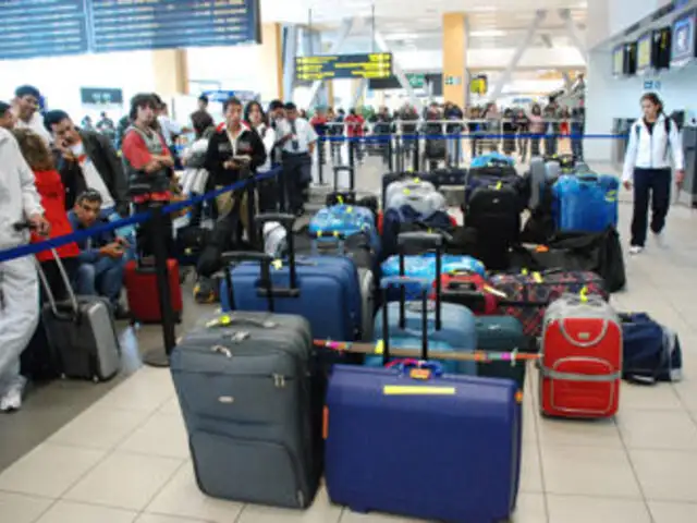 Retrasos de vuelos en aeropuerto Jorge Chávez  podrían volver a repetirse