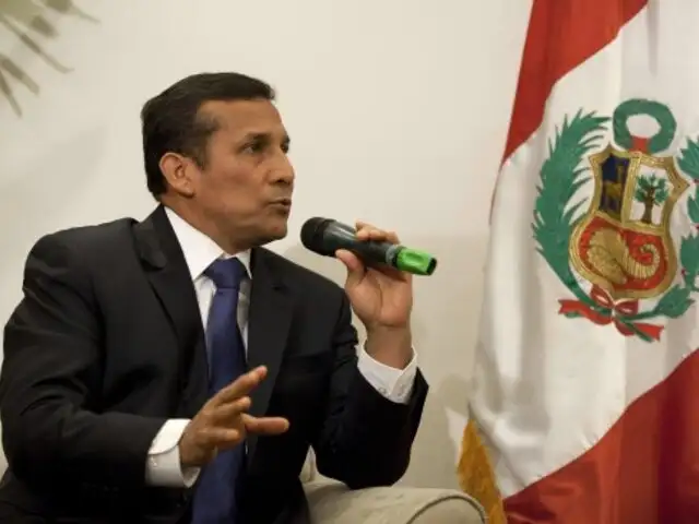 Humala pide no crear incertidumbre sobre continuidad del equipo de La Haya