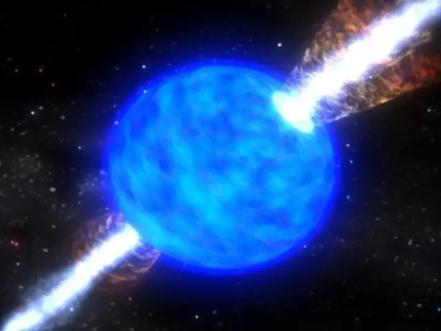 La NASA localizó ráfaga de rayos gamma