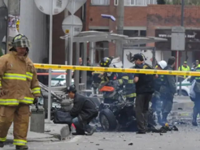 Coche bomba al suroeste de Bogota dejó ocho heridos