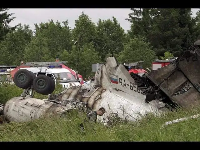 Accidente aéreo en Rusia deja 44 muertos y ocho heridos