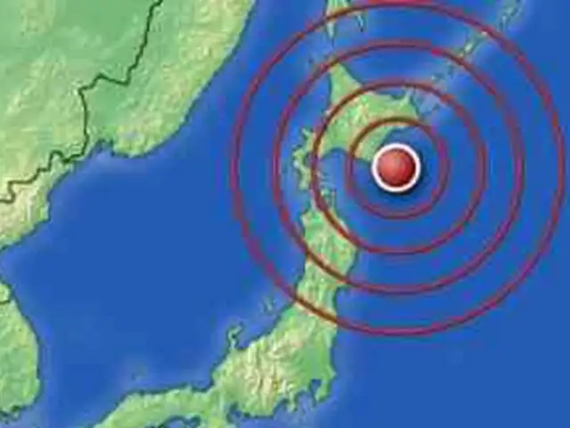 Fuerte sismo de 6.3 grados en la escala Richter remece Japón