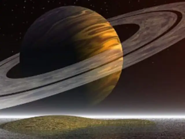 Luna de Saturno presenta vapor, agua, y hielo