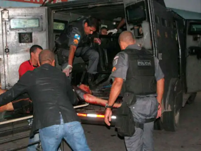 Operativo policial en favelas de Río de Janeiro dejó ocho muertos