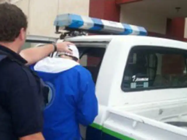 Policía Nacional capturó a extorsionadores en Trujillo