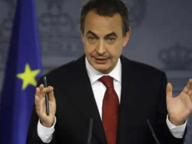 Rodríguez Zapatero admitió que recuperación económica de España es un proceso lento