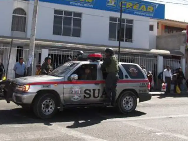 Asalto a casa de préstamos en San Martín de Porres deja 2 heridos