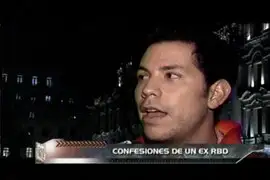 Ex integrante del grupo RBD Christian Chávez causó sensación en el set de Enemigos Públicos  