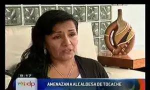  Alcaldesa de Tocache denuncia extorsión y amenazas de muerte por presuntos terroristas