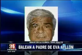 Padre de la cantante Eva Ayllón fue baleado en su domicilio