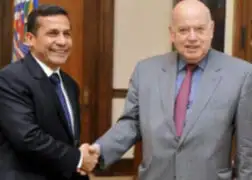 Ollanta Humala se reunió con el Secretario General de la OEA José Miguel Insulza