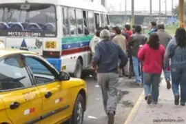 Transportistas del Cono Norte anuncian paralización para el 29 de diciembre