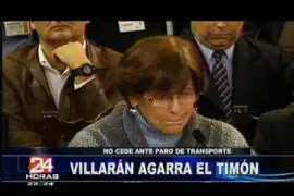 Alcaldesa de Lima Susana Villarán sale al frente por la huelga de transportistas