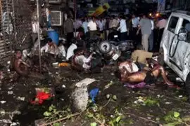 Al menos 20 muertos dejó una cadena de atentados en Bombay