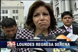 Lourdes Flores Nano se pronunció sobre el caso de Alexis Humala, y los cuestionamientos a la difusión de audios