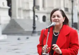 Ministra Rosario Fernández deseo éxito a su sucesor Salomón Lerner Ghitis vía telefónica 