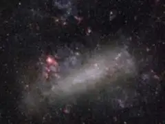 Captan imagen de un cúmulo de estrellas en la Gran Nube Magallanes