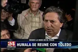 Toledo confirma apoyo de Perú Posible al presidente electo Ollanta Humala