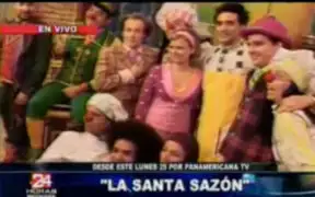 Conferencia de prensa de "La Santa Sazón", nuevo programa de Panamericana TV.