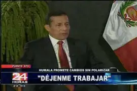 Ollanta Humala reveló nombres de algunos de sus nuevos ministros