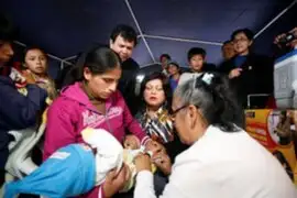 Minsa atendió a 200 niños en “Ticlio Chico”