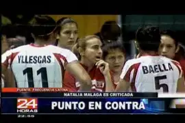 El comportamiento de Natalia Málaga en el Mundial de Voleibol causa polémica en el aficionado 