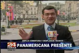 Vea el espectacular despliegue de Panamericana durante el cambio de mando  