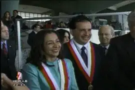 Vicepresidente Marisol Espinoza ratificó compromiso social del Gobierno tras asistir al hipódromo de Monterrico