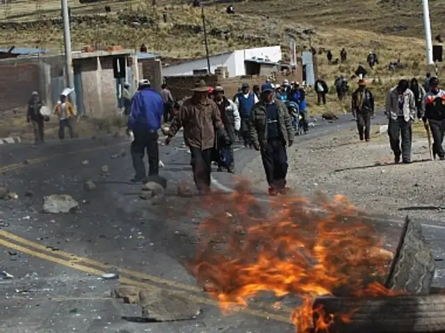 Informe sobre las cuantiosas pérdidas económicas que dejaron las protestas en Puno 