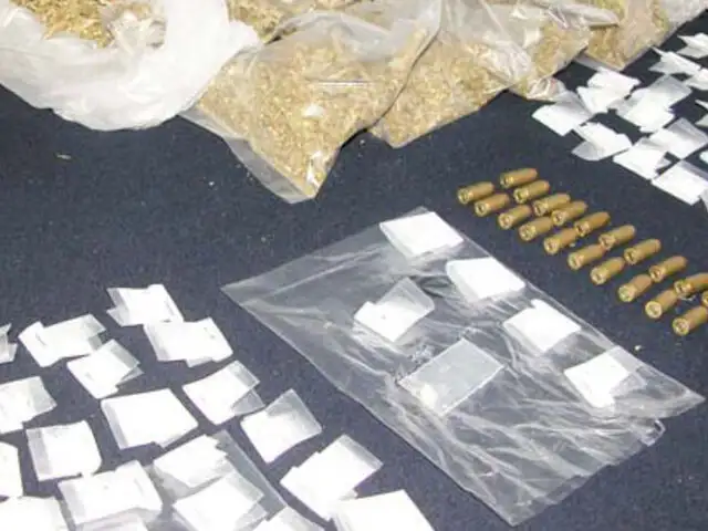 Policía presentó droga decomisada en operativos en el Callao y Loreto