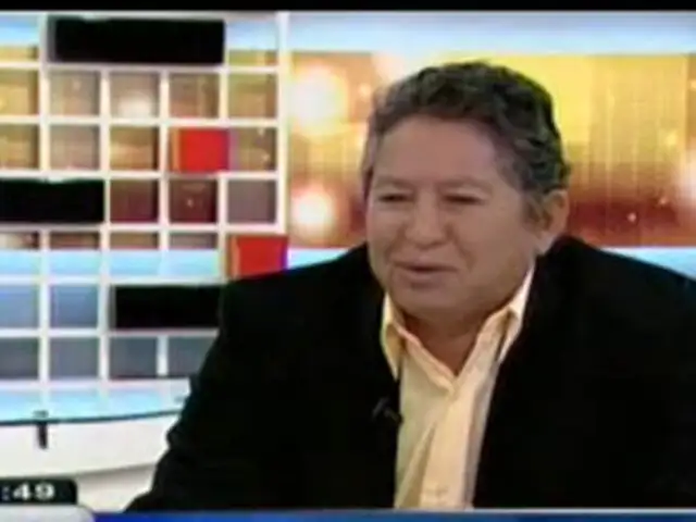 Gilberto Díaz: Medios de comunicación quieren que se rompa el apoyo de Perú Posible a Gana Perú